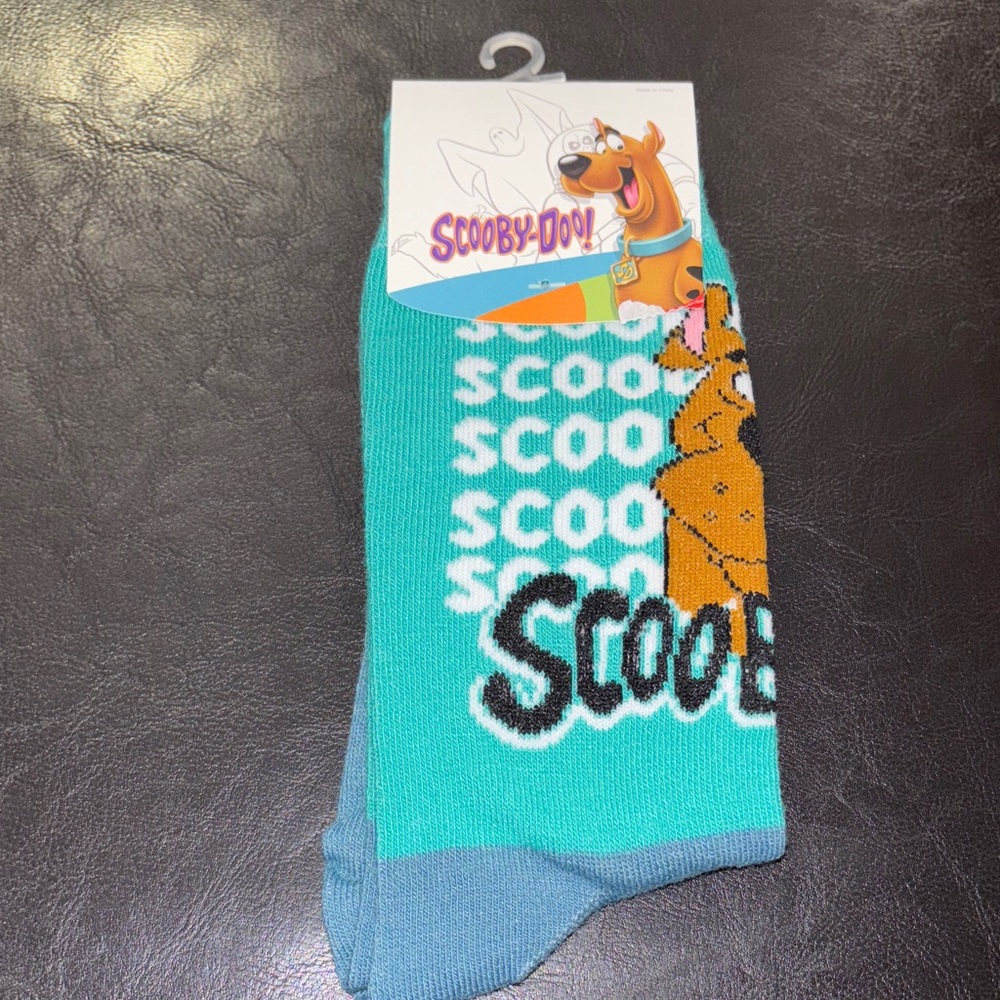 Scooby-Doo Teal and Blue Socks